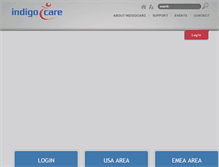 Tablet Screenshot of icall-healthcare.com